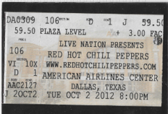 Red Hot Chili Peppers / Band of Skulls / Sleigh Bells / Santigold / Little Dragon on Oct 2, 2012 [064-small]