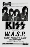 KISS / W.A.S.P. on Feb 9, 1986 [511-small]