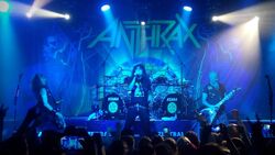 Anthrax, tags: Anthrax, Pamplona, Navarre, Spain, Zentral Kafé Teatro (Zentral Kafé Antzokia) - Anthrax on Jul 4, 2017 [355-small]