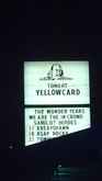 Yellowcard / sandlot heroes / We Are the In Crowd / The Wonder Years on Nov 16, 2012 [481-small]