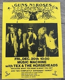 Guns N' Roses / Tex & The Horseheads on Dec 20, 1985 [188-small]