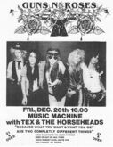 Guns N' Roses / Tex & The Horseheads on Dec 20, 1985 [308-small]