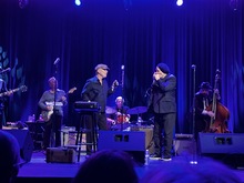 RJ Mischo & Curtis Salgado with the band, Mark Hummel’s Blues Harmonica Blowout on Feb 21, 2026 [476-small]