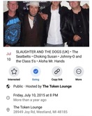 Slaughter and the Dogs / The Seatbelts / Choking Susan / Johnny-O & the Class 5’s / Aloha Mr. Hands on Jul 18, 2015 [724-small]