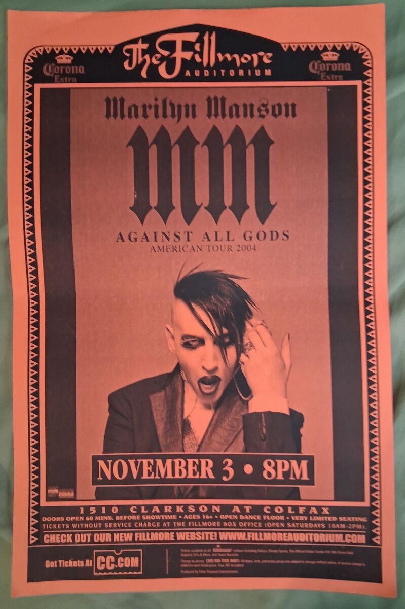 Marilyn Manson's 2004 Concert & Tour History | Concert Archives