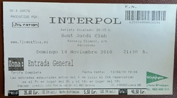 Interpol / Surfer Blood on Nov 14, 2010 [949-small]
