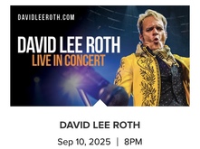 David Lee Roth on Sep 10, 2025 [968-small]