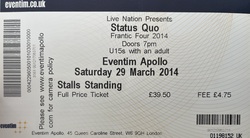 Status Quo / Wilko Johnson on Mar 29, 2014 [871-small]