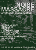 Géraniüm / Yanos / I SAW DAYLIGHT / We had a deal / Bitter Verses on Nov 28, 2015 [265-small]