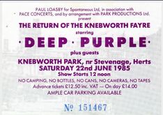 The Return of the Knebworth Fayre  on Jun 22, 1985 [813-small]