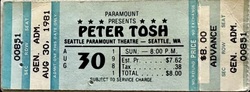 Peter Tosh / The Dynamic Logs on Aug 30, 1981 [530-small]
