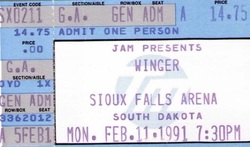 Winger / Extreme / Trixter on Feb 11, 1991 [597-small]