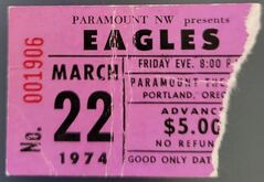 Eagles on Mar 22, 1974 [375-small]
