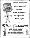 Quintron / Miss Pussycat / All Scars / Companion Trio on Nov 19, 1997 [369-small]