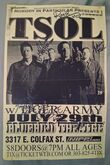 T.S.O.L. / Tiger Army / Fast Action Revolver on Jul 29, 2001 [564-small]