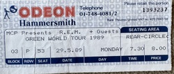 REM / The Blue Aeroplanes on May 29, 1989 [113-small]