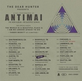 The Dear Hunter / The World Is a Beautiful Place And I No Longer Afraid To Die / Tanner Meritt on Jul 29, 2022 [036-small]