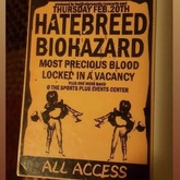 Hatebreed / Biohazard / Most Precious Blood / Locked in A Vacancy on Feb 20, 2003 [049-small]
