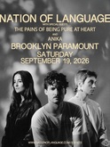 Nation of Language / The Pains of Being Pure at Heart / Anika on Sep 19, 2026 [813-small]