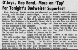 The Gap Band / Maze featuring Frankie Beverly on Aug 31, 1984 [721-small]