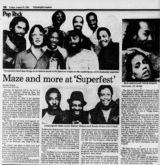 The Gap Band / Maze featuring Frankie Beverly on Aug 31, 1984 [722-small]