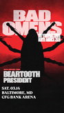 Bad Omens / Beartooth / PRESIDENT on Mar 14, 2026 [771-small]