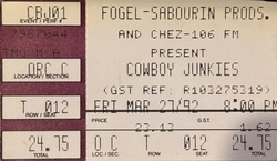 Cowboy Junkies on Mar 27, 1992 [450-small]