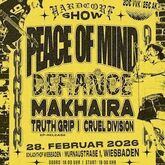 Peace of Mind / Defiance / Makhaira / Truth Grip / Cruel Division on Feb 28, 2026 [913-small]