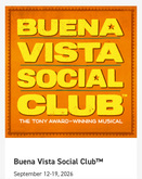 Buena Vista Social Club (National Tour Cast) on Sep 19, 2026 [607-small]