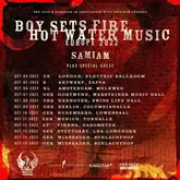 tags: Gig Poster - Hot Water Music / Boy Sets Fire / Samiam / Be Well on Oct 4, 2022 [151-small]