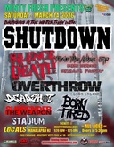 Shutdown / Silence Equals Death / Overthrow / Deadshot / Surrender The Weapon / Born tired / Stadium on Mar 14, 2026 [122-small]