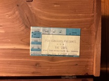 The Cars / The Brandos on Dec 6, 1987 [520-small]
