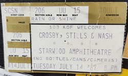 Crosby, Stills & Nash / Chris Hillman / The Desert Rose Band on Jul 14, 1987 [462-small]