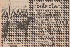 The Footnotes / The Flies on May 10, 1986 [063-small]
