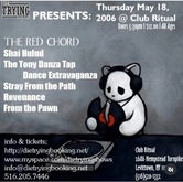 The Red Chord / Shai Hulud / The Tony Danza Tap Dance Extravaganza / Stray From The Path / Revenance / From The Pawn on May 18, 2006 [001-small]