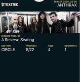 Anthrax / Alien Weaponry on Mar 28, 2026 [560-small]
