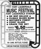 Crack The Sky / Climax Blues Band / Point Blank / Mother's Finest / Difference on Dec 12, 1976 [975-small]