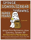 Spouse / The Fawns / Paper Piano / School For The Dead on Oct 30, 2010 [392-small]