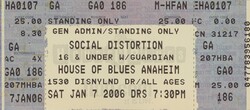 Social Distortion / The Johns on Jan 7, 2006 [101-small]