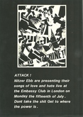 The Hunger / City 19 / The Housemartins / Nitzer Ebb on Jul 15, 1985 [232-small]