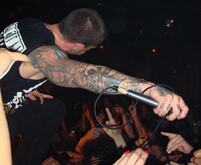 Bleeding Through ~ Brandan Schieppati, tags: Bleeding Through, Los Angeles, California, United States, Key Club - Bleeding Through / The Acacia Strain / As Blood Runs Black / Impending Doom on Mar 28, 2009 [266-small]