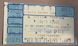 David Bowie / Nine Inch Nails / Prick on Oct 25, 1995 [385-small]