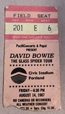 David Bowie / Duran Duran on Aug 14, 1987 [389-small]