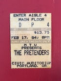 Pretenders on Feb 17, 1984 [391-small]
