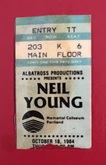 Neil Young / Johnny Paycheck on Oct 18, 1984 [399-small]
