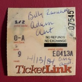 Adam Ant / The Romantics / Billy Rancher on Apr 13, 1984 [443-small]
