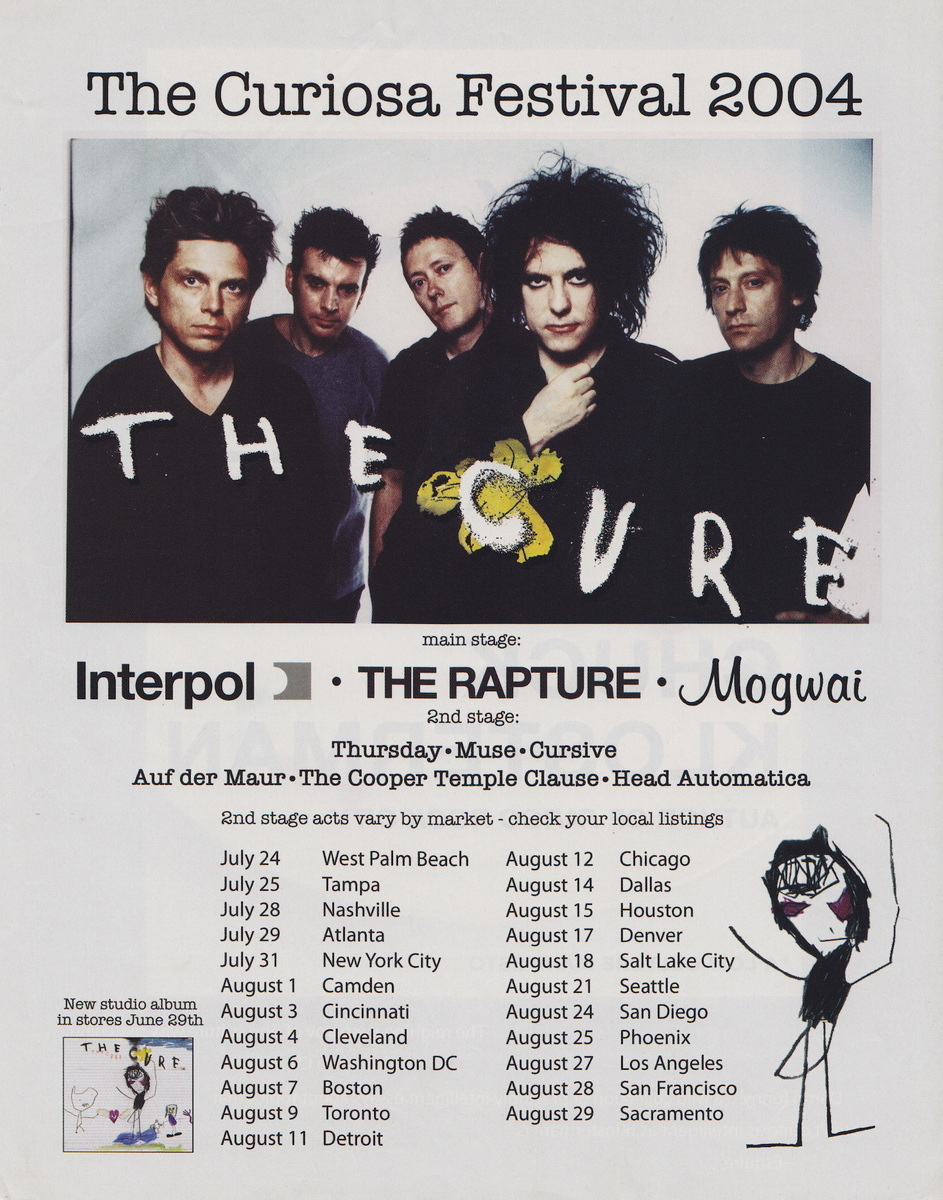 Thursday's 2004 Concert & Tour History | Concert Archives