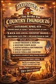 David Voss & Big Country / Strait Country / Justin Hitson & Southbound / Western Fusion Band / Chad Freeman & Redline on Apr 4, 2026 [354-small]