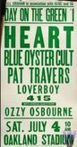 Heart / Blue Öyster Cult / Pat Travers / Loverboy / Ozzy Osbourne / 415 on Jul 4, 1981 [528-small]