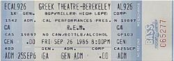 R.E.M. / Guadalcanal Diary on Sep 26, 1986 [569-small]